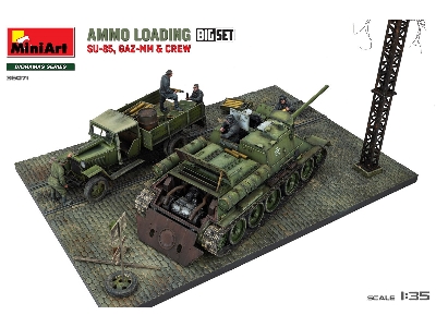 Ammo Loading. Su-85, Gaz-mm & Crew. Big Set - zdjęcie 18