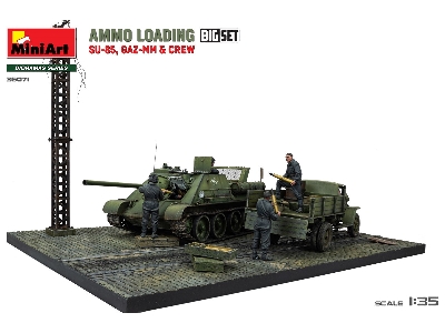 Ammo Loading. Su-85, Gaz-mm & Crew. Big Set - zdjęcie 23