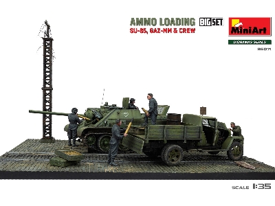 Ammo Loading. Su-85, Gaz-mm & Crew. Big Set - zdjęcie 24
