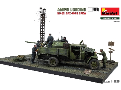 Ammo Loading. Su-85, Gaz-mm & Crew. Big Set - zdjęcie 25