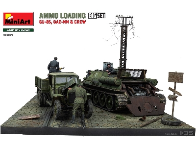 Ammo Loading. Su-85, Gaz-mm & Crew. Big Set - zdjęcie 26