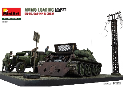 Ammo Loading. Su-85, Gaz-mm & Crew. Big Set - zdjęcie 30