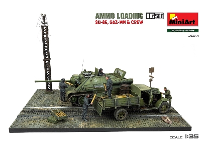 Ammo Loading. Su-85, Gaz-mm & Crew. Big Set - zdjęcie 31