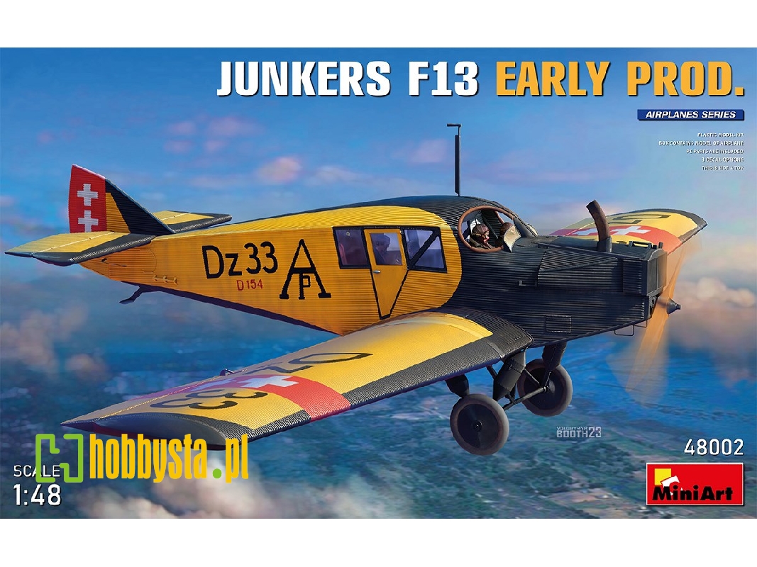 Junkers F13. Early Prod - zdjęcie 1 Junkers F13. Early Prod - zdjęcie 1