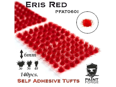 Eris Red Alien Tufts 6mm - zdjęcie 1