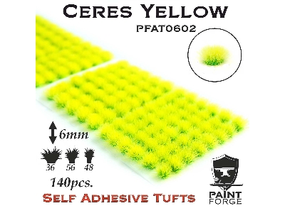 Ceres Yellow Alien Tufts 6mm - zdjęcie 1