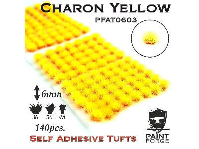Charon Yellow Alien Tufts 6mm - zdjęcie 1
