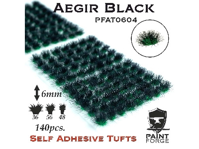 Aegir Black Alien Tufts 6mm - zdjęcie 1