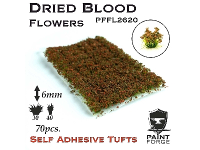 Dried Blood Flowers 6mm - zdjęcie 1