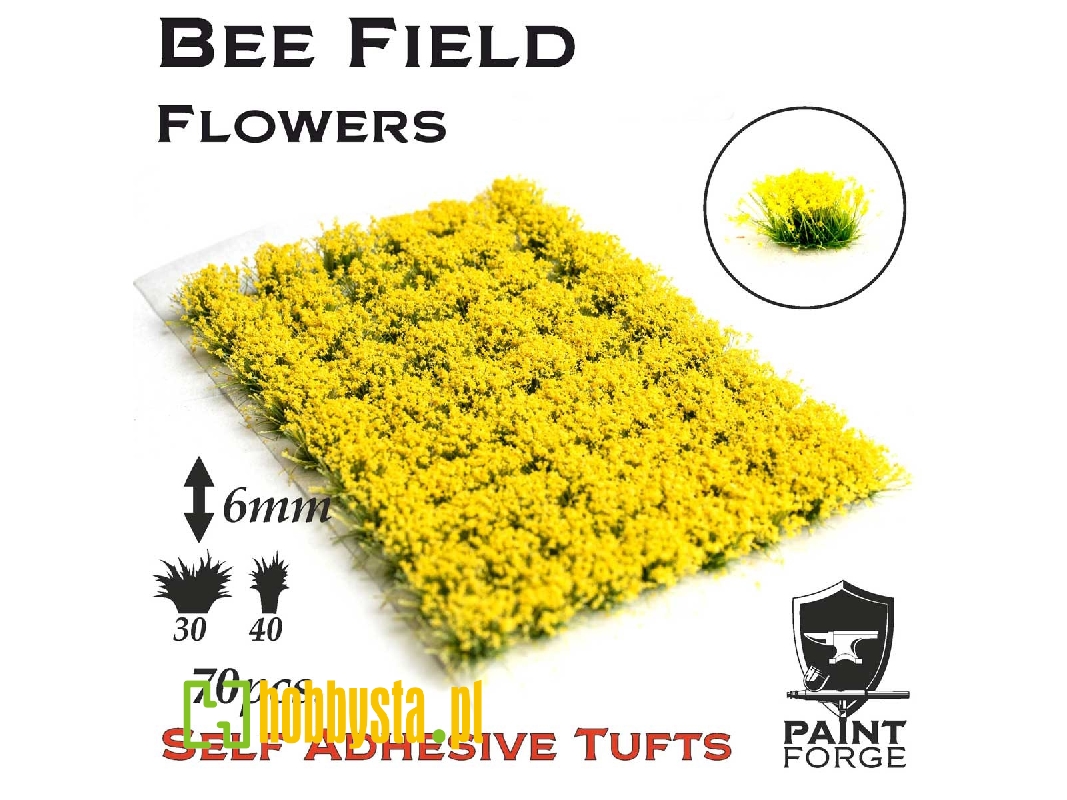 Bee Field Flowers 6mm - zdjęcie 1 Bee Field Flowers 6mm - zdjęcie 1