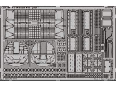  B-17G bomb bay 1/72 - Revell - blaszki - zdjęcie 1