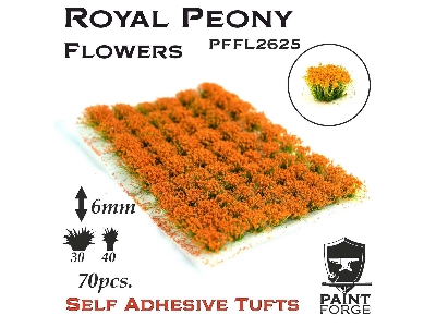 Royal Peony Flowers 6mm - zdjęcie 1