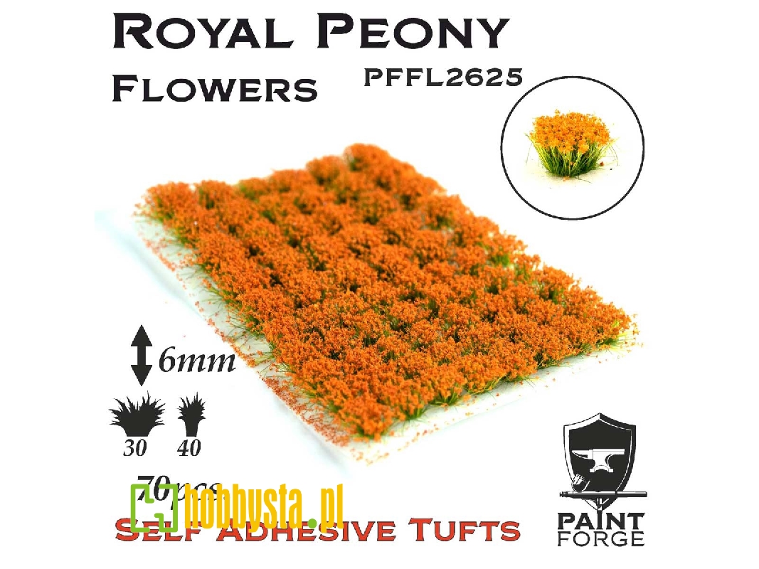Royal Peony Flowers 6mm - zdjęcie 1 Royal Peony Flowers 6mm - zdjęcie 1