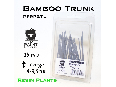 Resin Plants - Bamboo Trunk, Size L 8-9,5cm (15pcs) - zdjęcie 1