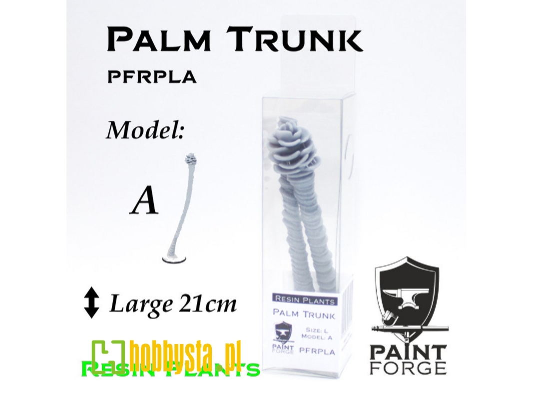 Resin Plants - Palm Trunk A, Size L (21cm) - zdjęcie 1 Resin Plants - Palm Trunk A, Size L (21cm) - zdjęcie 1