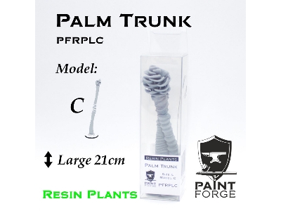 Resin Plants - Palm Trunk C, Size L (21cm) - zdjęcie 1