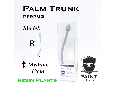 Resin Plants - Palm Trunk B, Size M (12cm) - zdjęcie 1