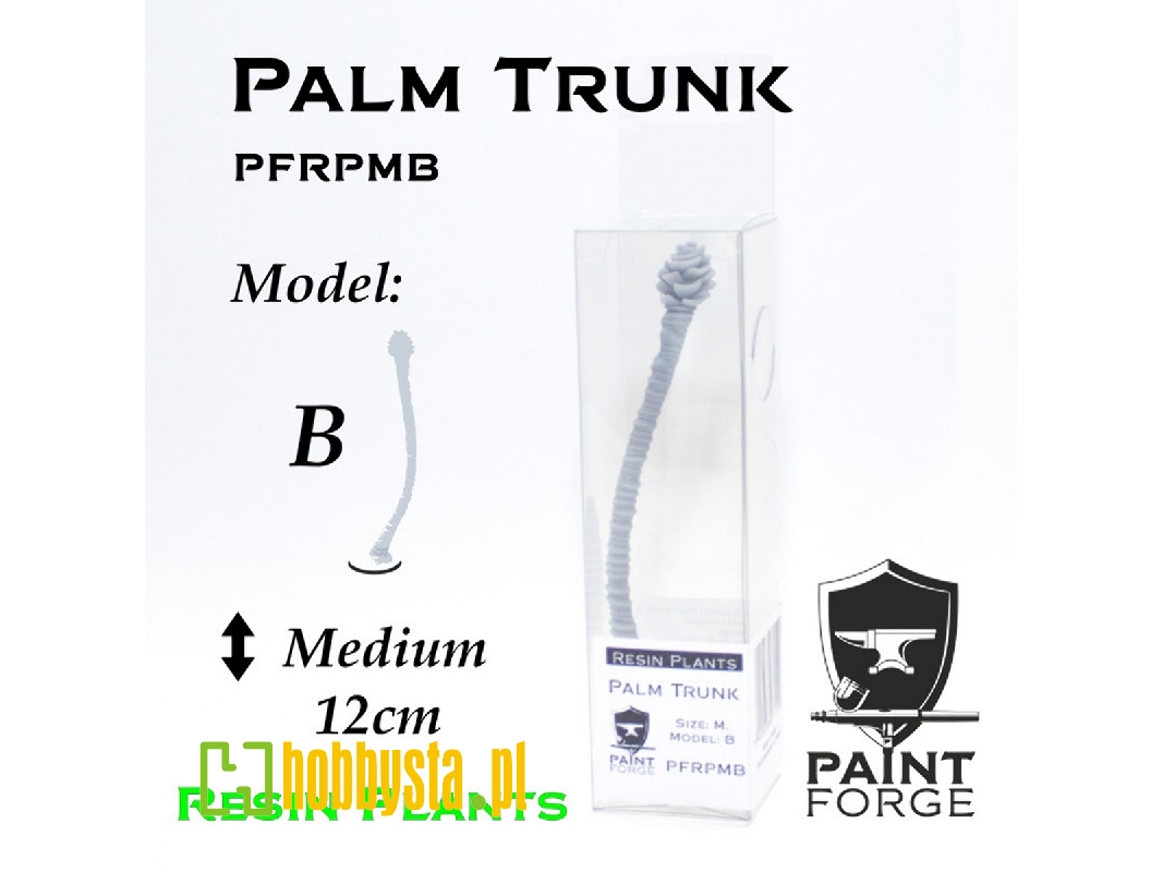 Resin Plants - Palm Trunk B, Size M (12cm) - zdjęcie 1 Resin Plants - Palm Trunk B, Size M (12cm) - zdjęcie 1
