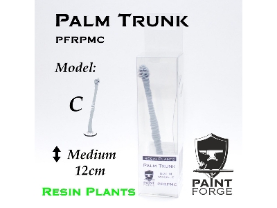 Resin Plants - Palm Trunk C, Size M (12cm) - zdjęcie 1