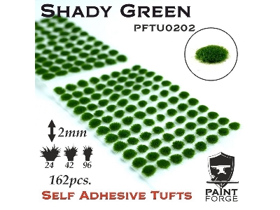 Shady Green Grass Tufts 2mm - zdjęcie 1
