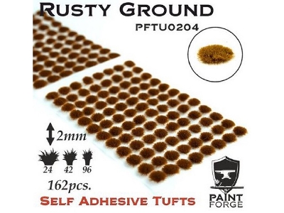 Rusty Ground Grass Tufts 2mm - zdjęcie 1