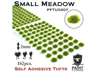 Small Meadow Grass Tufts 2mm - zdjęcie 1