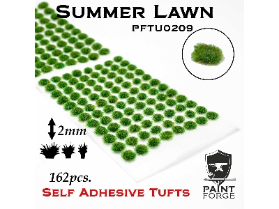 Summer Lawn Grass Tufts 2mm - zdjęcie 1