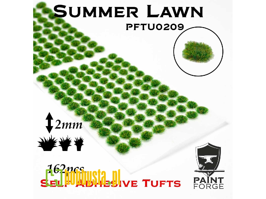 Summer Lawn Grass Tufts 2mm - zdjęcie 1