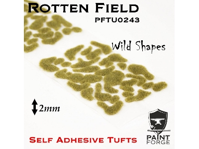 Rotten Field Wild Shapes 2 Mm - Self Adhesive Tufts - zdjęcie 1