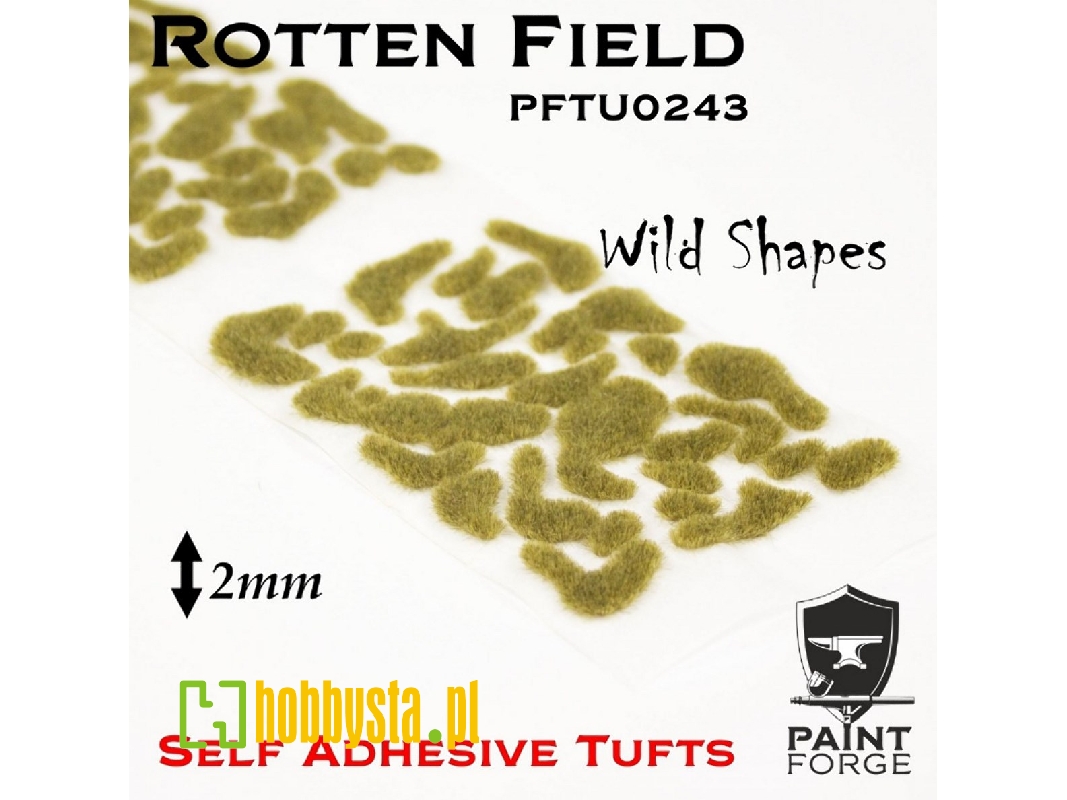 Rotten Field Wild Shapes 2 Mm - Self Adhesive Tufts - zdjęcie 1