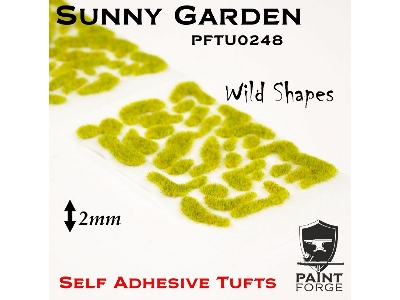 Sunny Garden Wild Shapes 2 Mm - Self Adhesive Tufts - zdjęcie 1