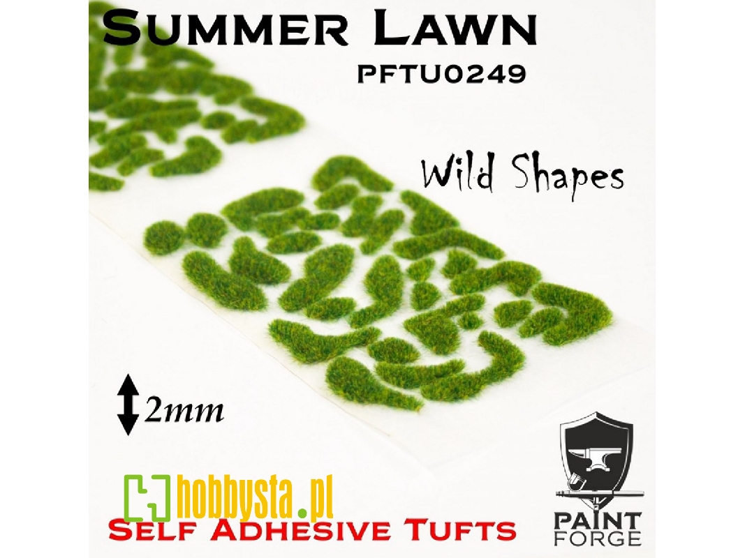 Summer Lawn Wild Shapes 2 Mm - Self Adhesive Tufts - zdjęcie 1 Summer Lawn Wild Shapes 2 Mm - Self Adhesive Tufts - zdjęcie 1