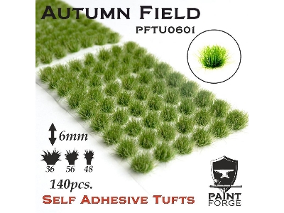 Autumn Field Grass Tufts 6mm - zdjęcie 1