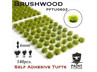 Brushwood Grass Tufts 6mm - zdjęcie 1