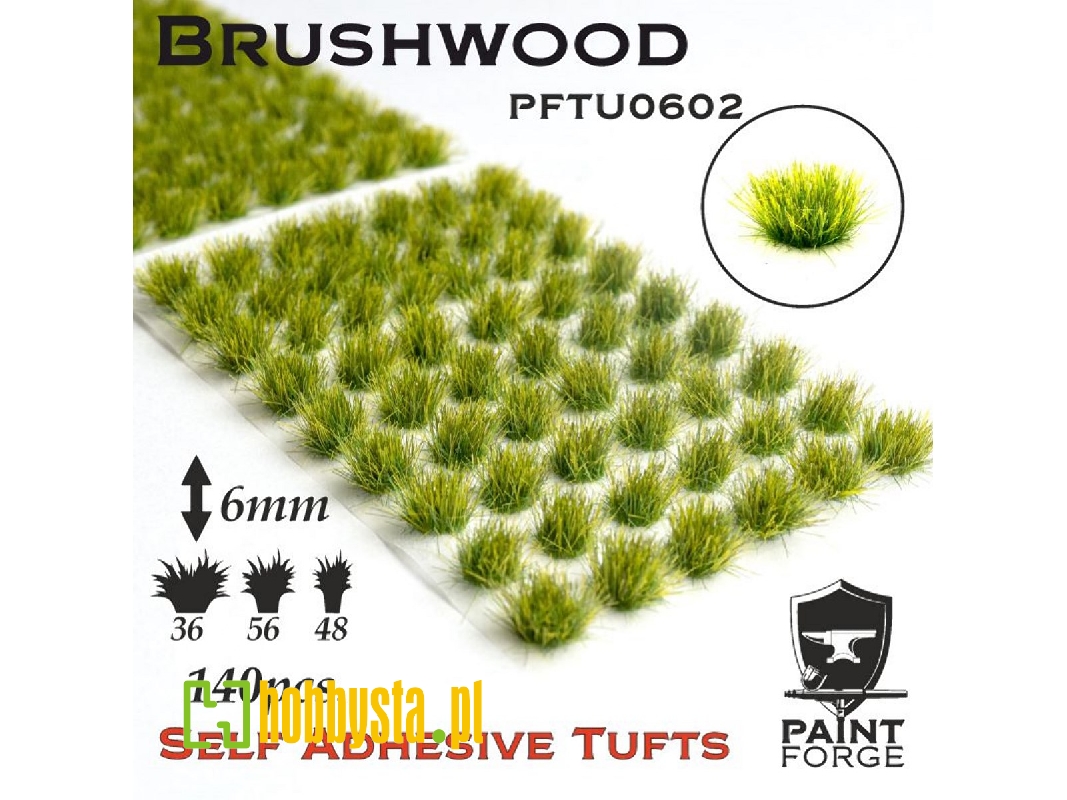 Brushwood Grass Tufts 6mm - zdjęcie 1 Brushwood Grass Tufts 6mm - zdjęcie 1