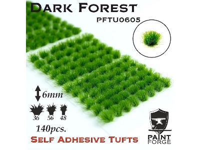 Dark Forest Grass Tufts 6mm - zdjęcie 1