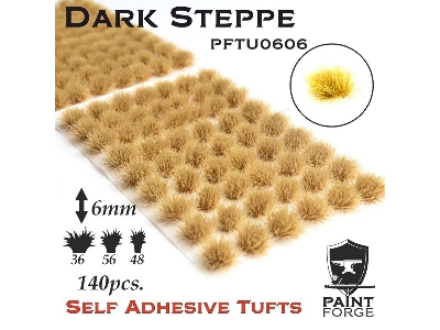 Dark Steppe Grass Tufts 6mm - zdjęcie 1