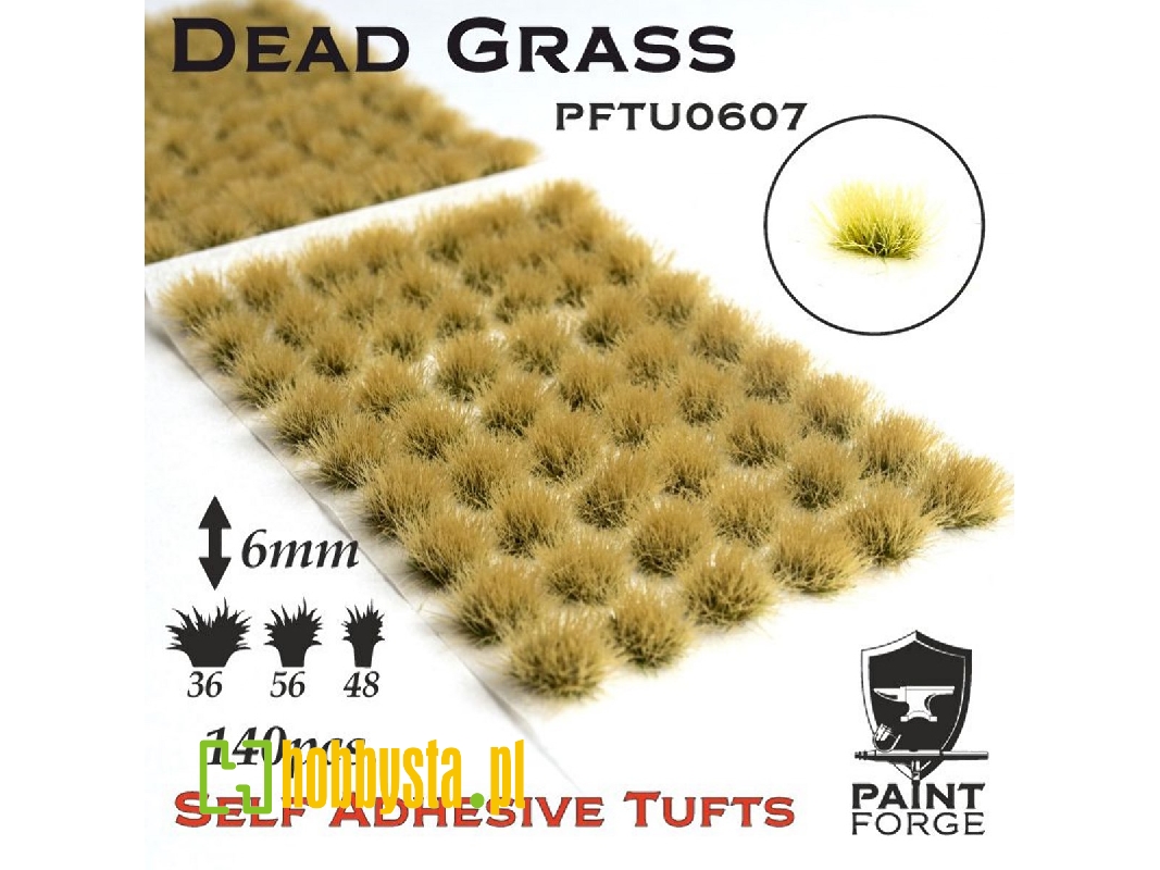Dead Grass Grass Tufts 6mm - zdjęcie 1 Dead Grass Grass Tufts 6mm - zdjęcie 1