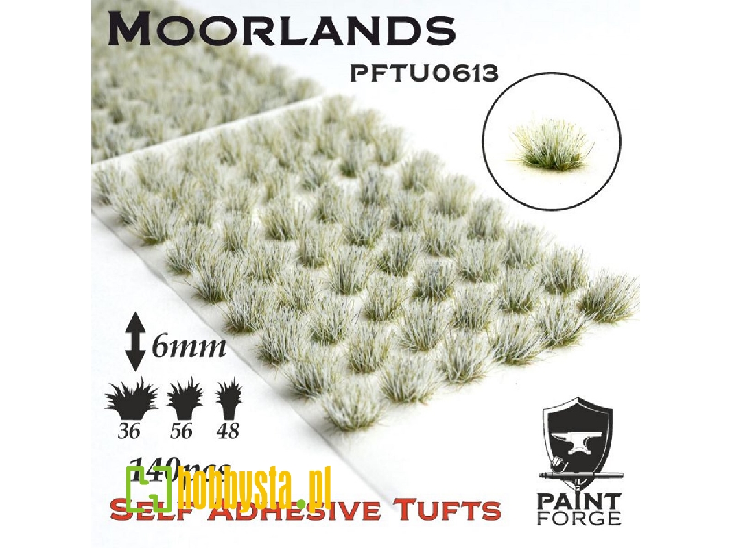 Moorland Grass Tufts 6mm - zdjęcie 1 Moorland Grass Tufts 6mm - zdjęcie 1
