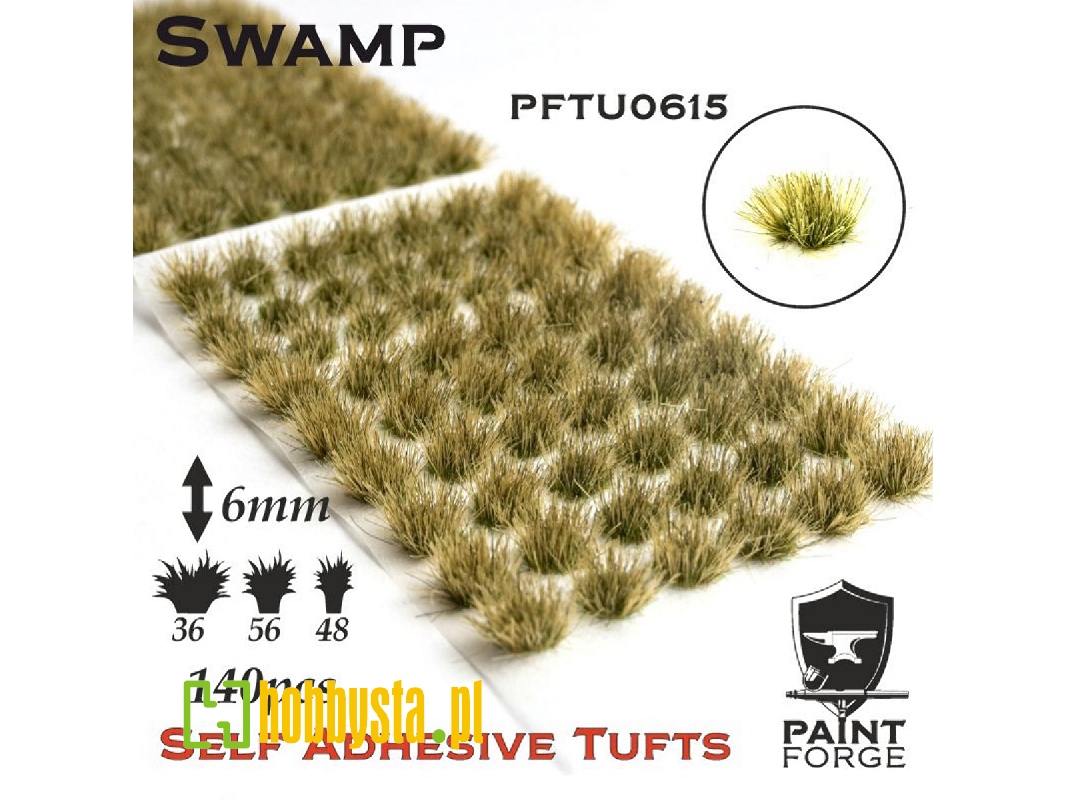 Swamp Grass Tufts 6mm - zdjęcie 1 Swamp Grass Tufts 6mm - zdjęcie 1