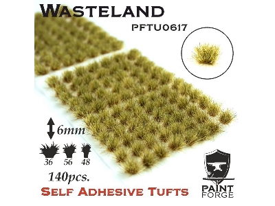Wasteland Grass Tufts 6mm - zdjęcie 1