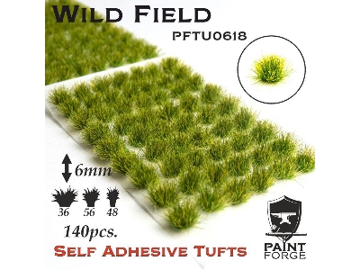 Wild Field Grass Tufts 6mm - zdjęcie 1