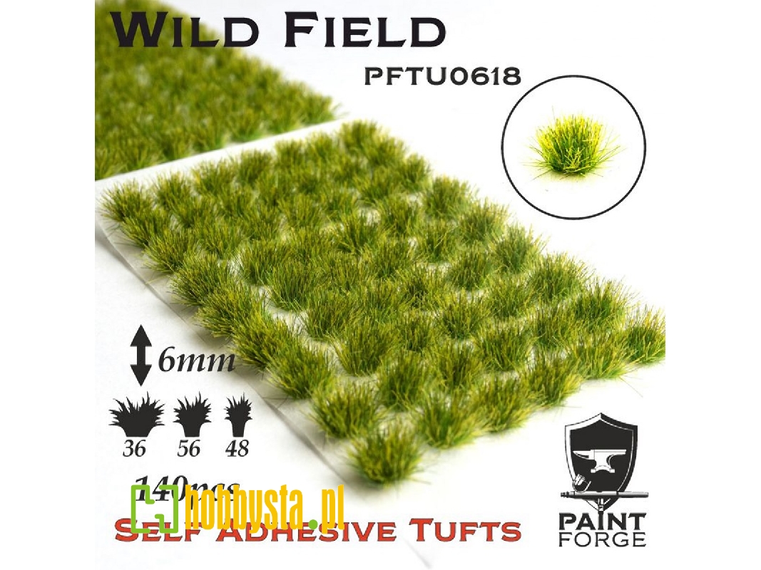 Wild Field Grass Tufts 6mm - zdjęcie 1