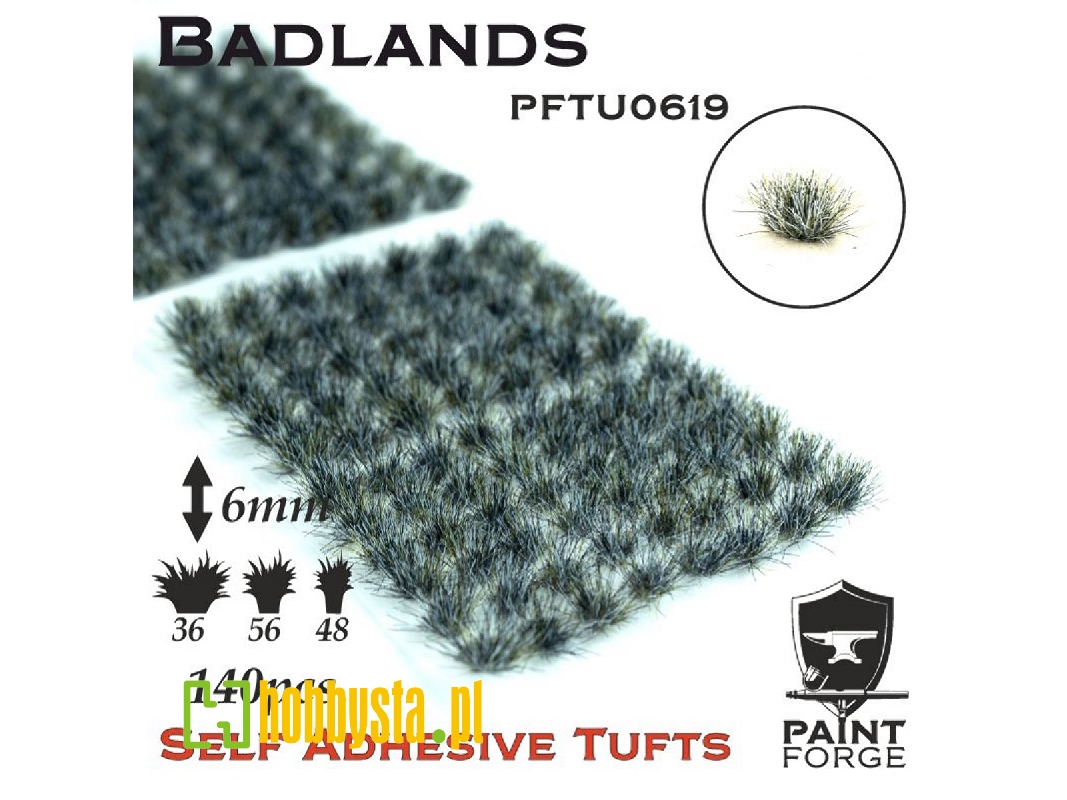 Badlands Grass Tufts 6mm - zdjęcie 1 Badlands Grass Tufts 6mm - zdjęcie 1