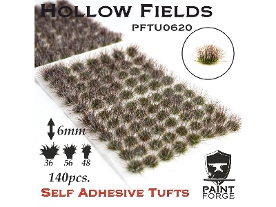 Hollow Fields Grass Tufts 6mm - zdjęcie 1