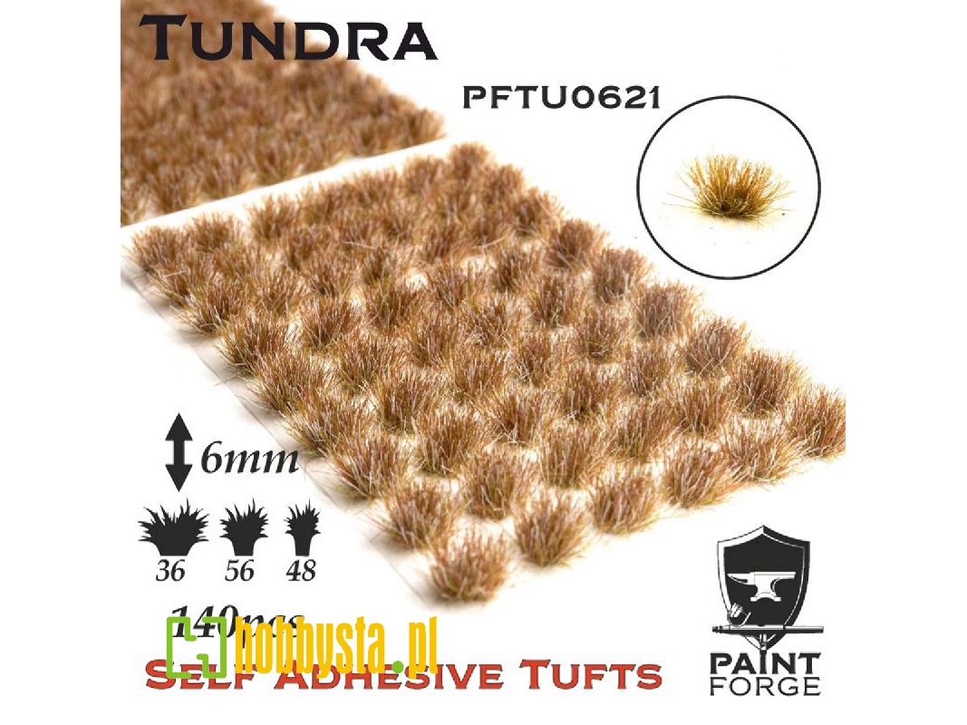 Tundra Grass Tufts 6mm - zdjęcie 1 Tundra Grass Tufts 6mm - zdjęcie 1