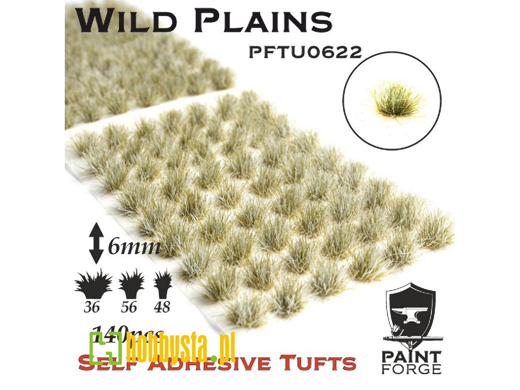 Wild Plains Grass Tufts 6mm - zdjęcie 1 Wild Plains Grass Tufts 6mm - zdjęcie 1