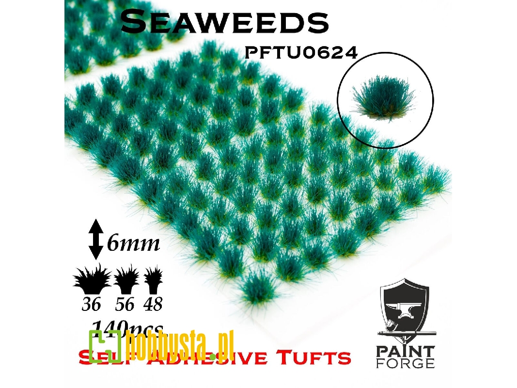 Seaweeds Tufts 6mm - zdjęcie 1 Seaweeds Tufts 6mm - zdjęcie 1