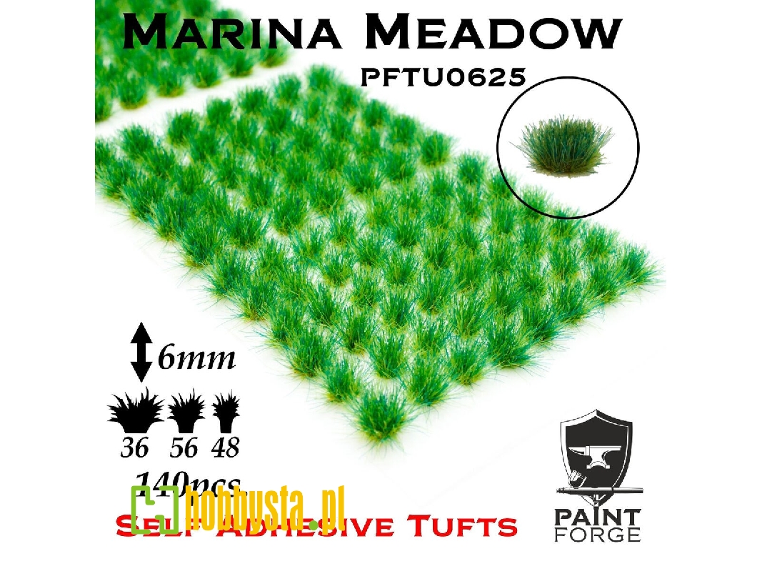 Marine Meadow Tufts 6mm - zdjęcie 1
