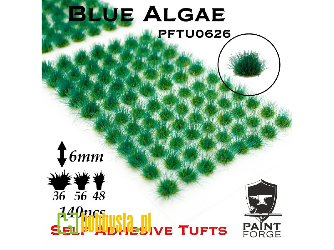 Blue Algae Tufts 6mm - zdjęcie 1